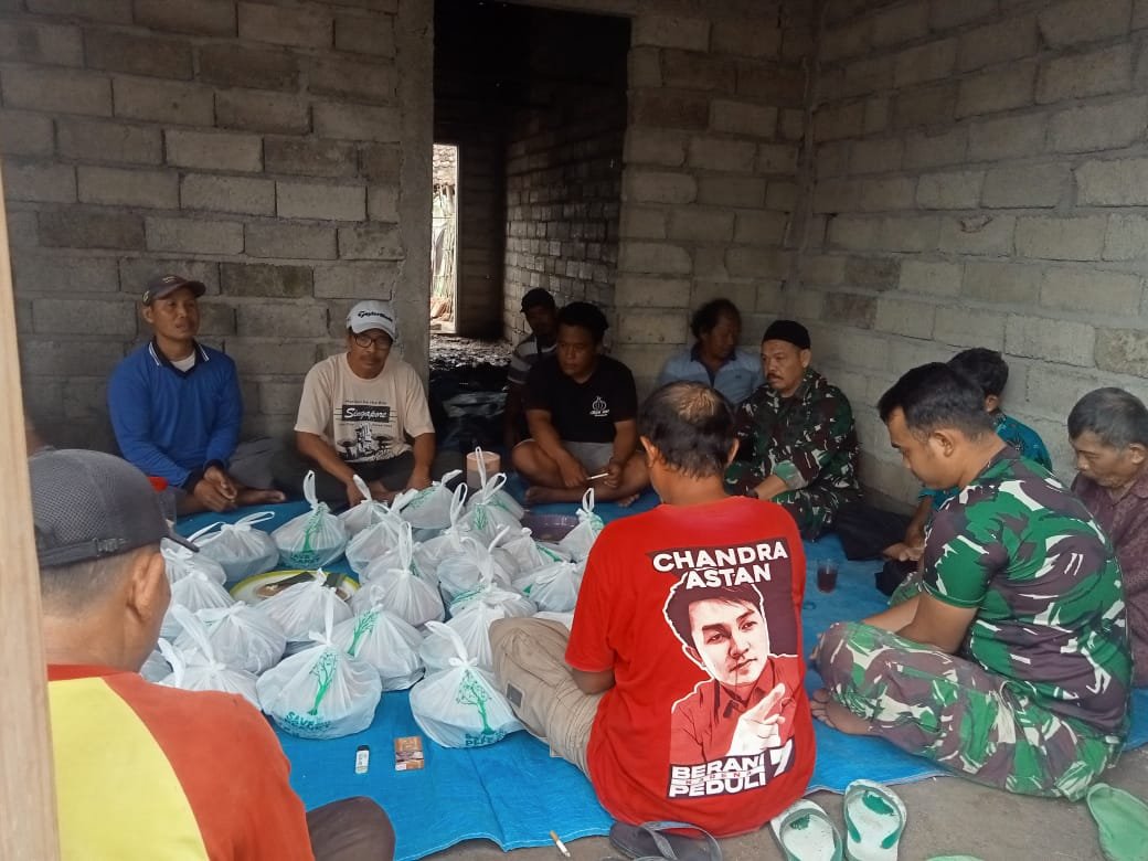 Program TMMD ke-125 Kodim 0825/Banyuwangi Berbuah Manis, Babinsa Hadiri Tasyakuran Bedah Rumah Warga